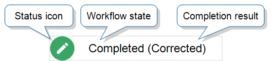 Form Submission Workflow Status and States