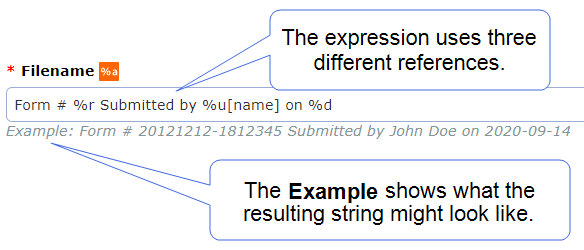 Form # 20121212-1812345 Submitted by John Doe on 2020-09-14