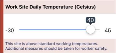 Example of a form question with Answer Exceptions.